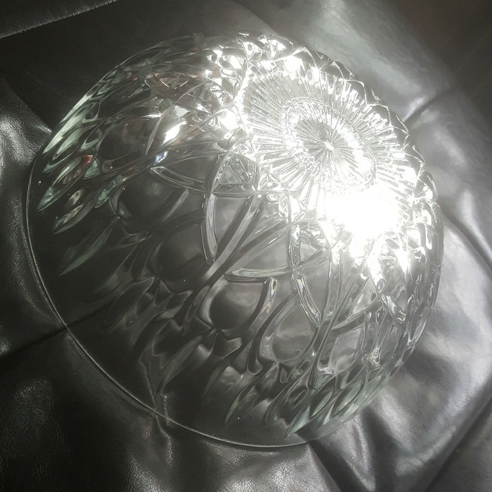 10 inch Crystal Glass decor